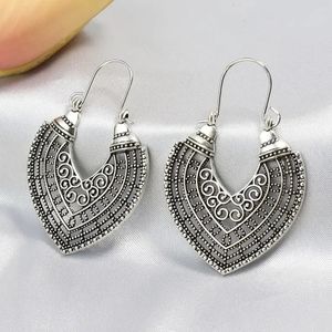 Peach Shape U-Hook Earrings